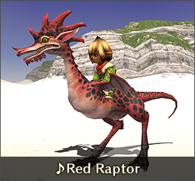 Red Raptor Mount